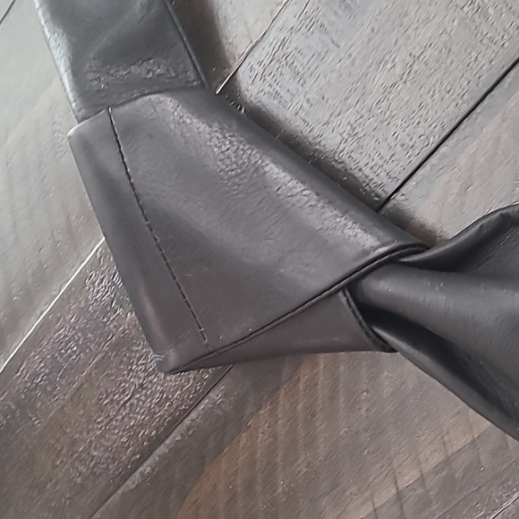 SAM EDELMAN BLACK LEATHER PURSE - Picture 4 of 7